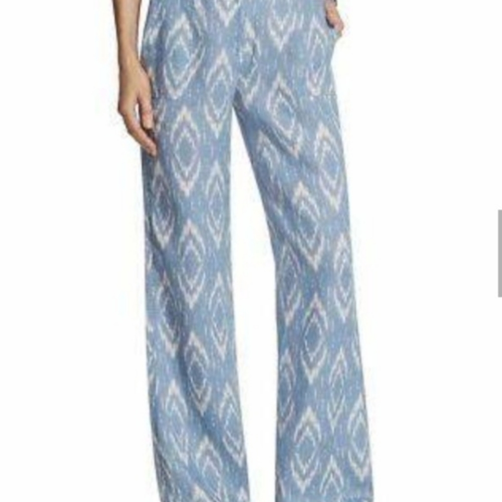 Chico Patterned Linen Pants